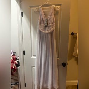white formal dress